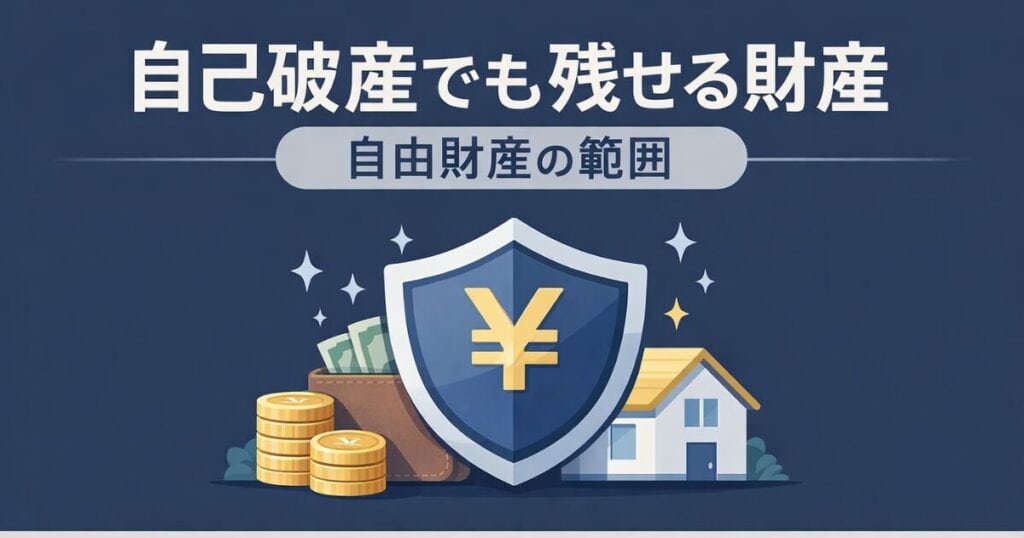 自己破産でも残せる財産