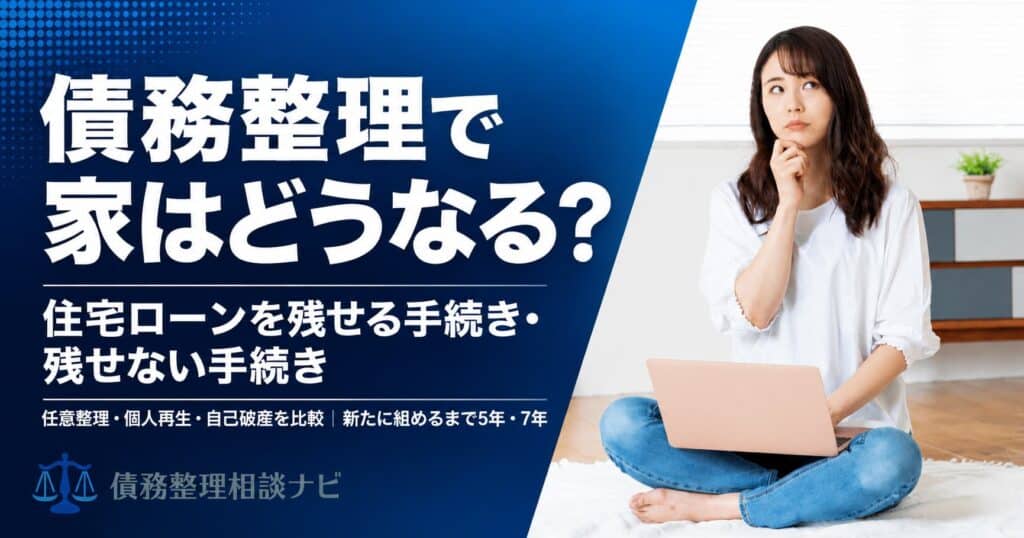 債務整理で家はどうなる？
