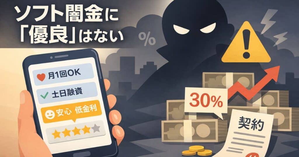 ソフトヤミ金優良はない
