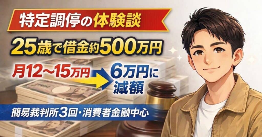 特定調停の体験談