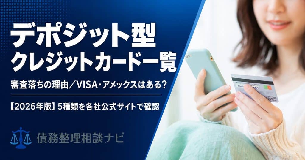 デポジット型クレジットカード一覧